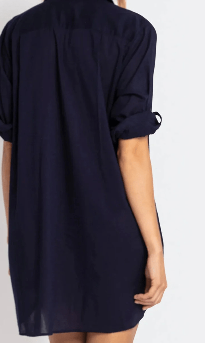 Jantzen Resort Classic Longline Shirt - Ink.