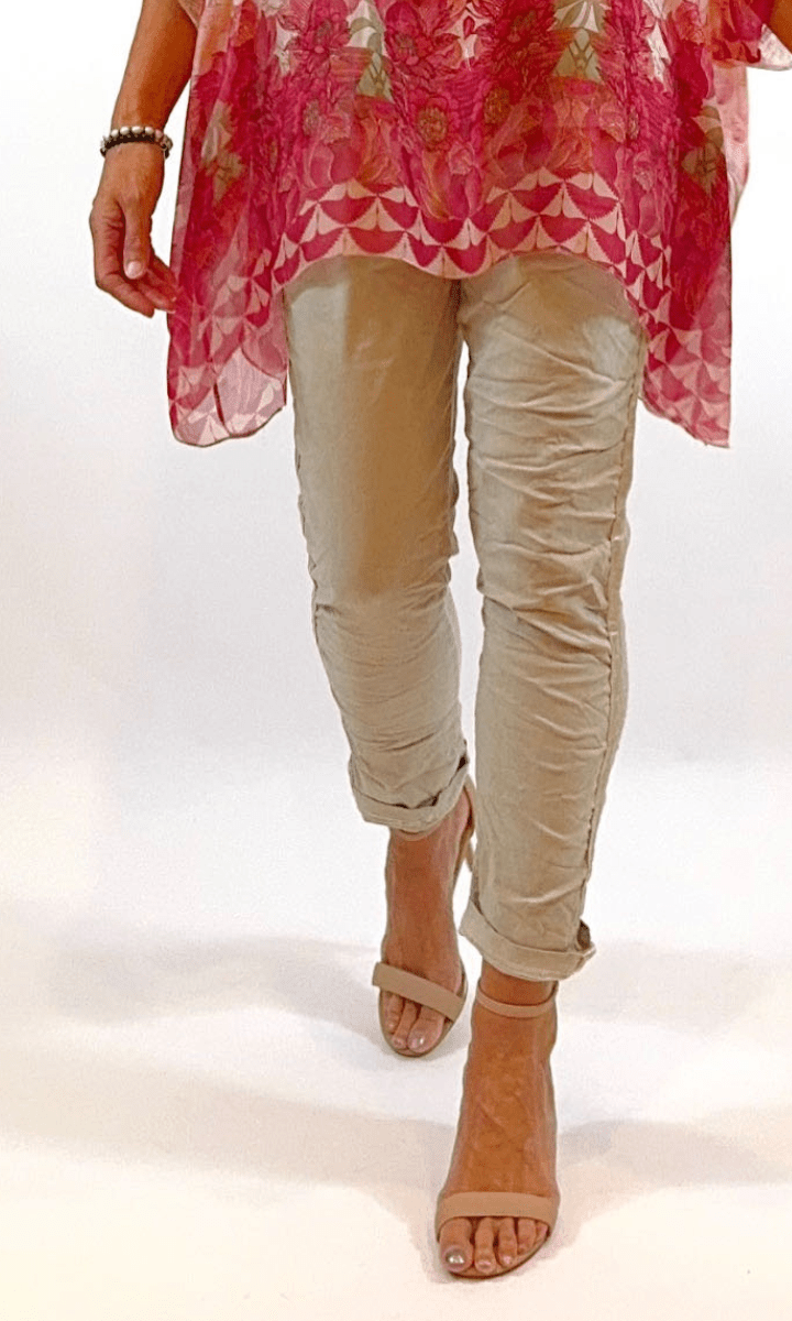 La Strada Tape Stretch Jogger Pant.