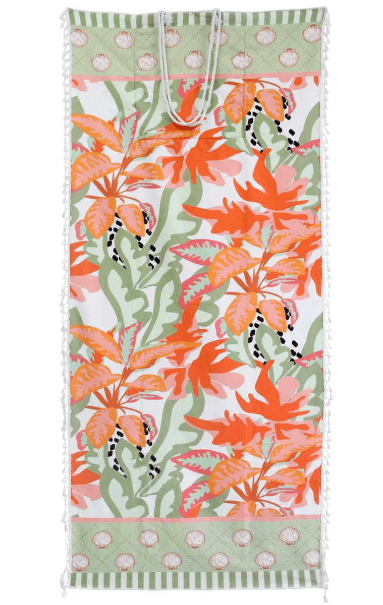 La Vida Sand Free Beach Towel - Tropics.