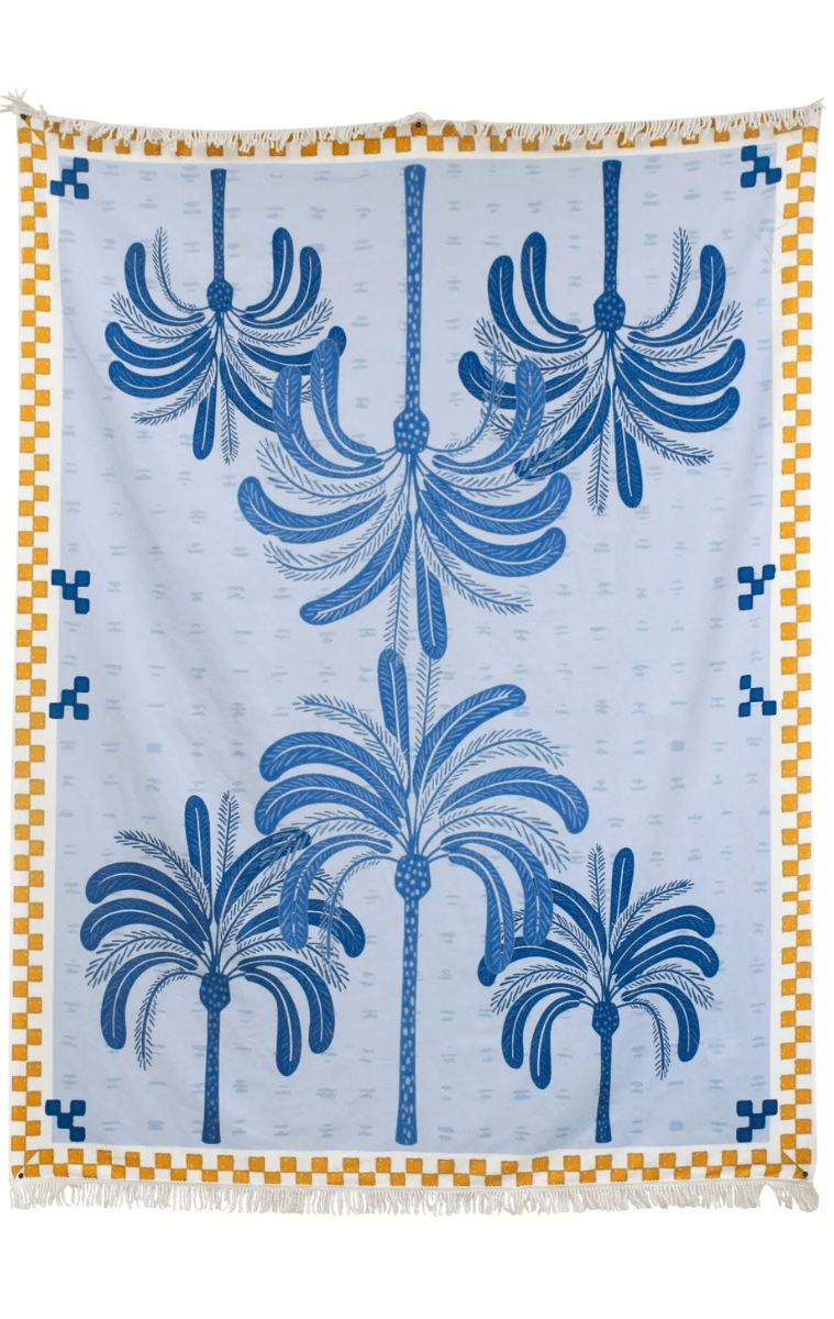 La Vida Xtra Large Sand Free Beach Towel - Palm Breeze.