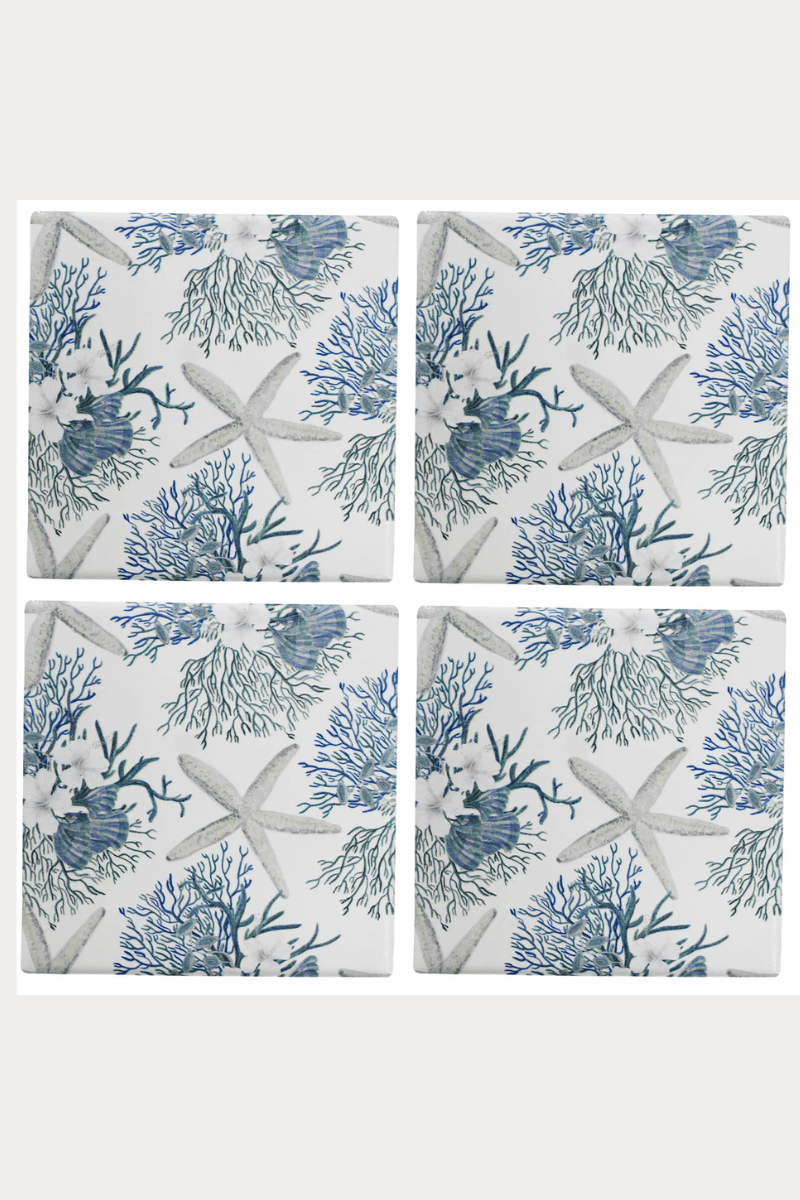 La Vida Coasters Coastal 4pk.