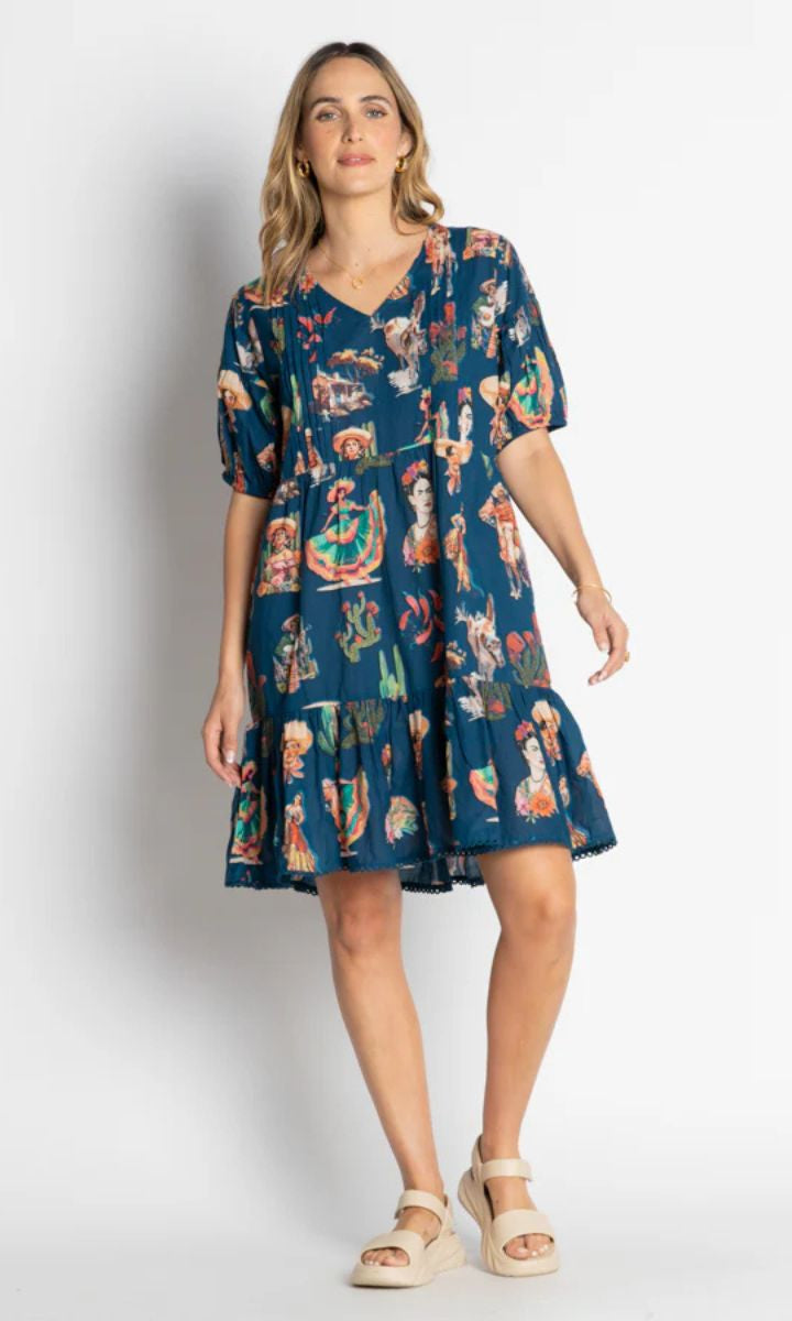 lula-life-arriba-dress-navy-ozresort