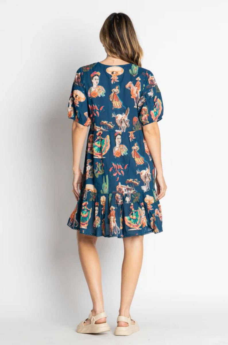 lula-life-arriba-dress-navy-ozresort