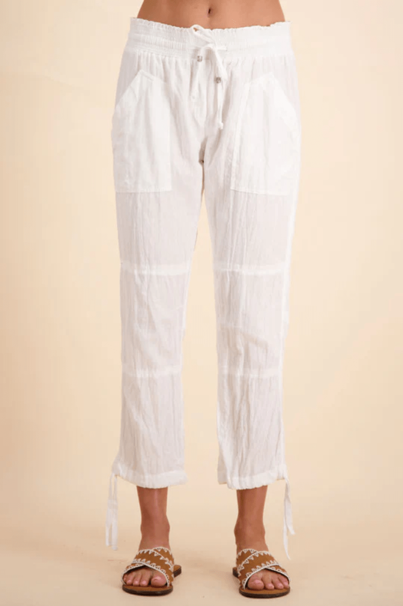 Lula Life Beach Pant White.