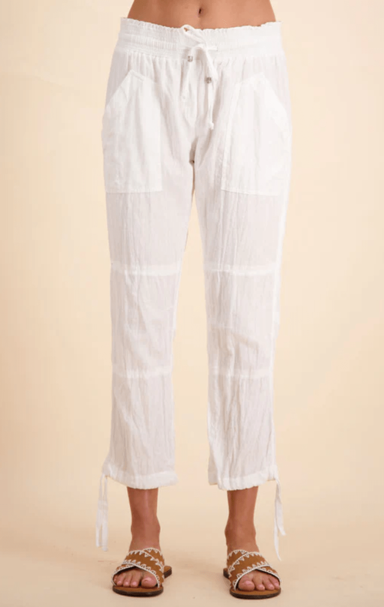 Lula Life Beach Pant White.