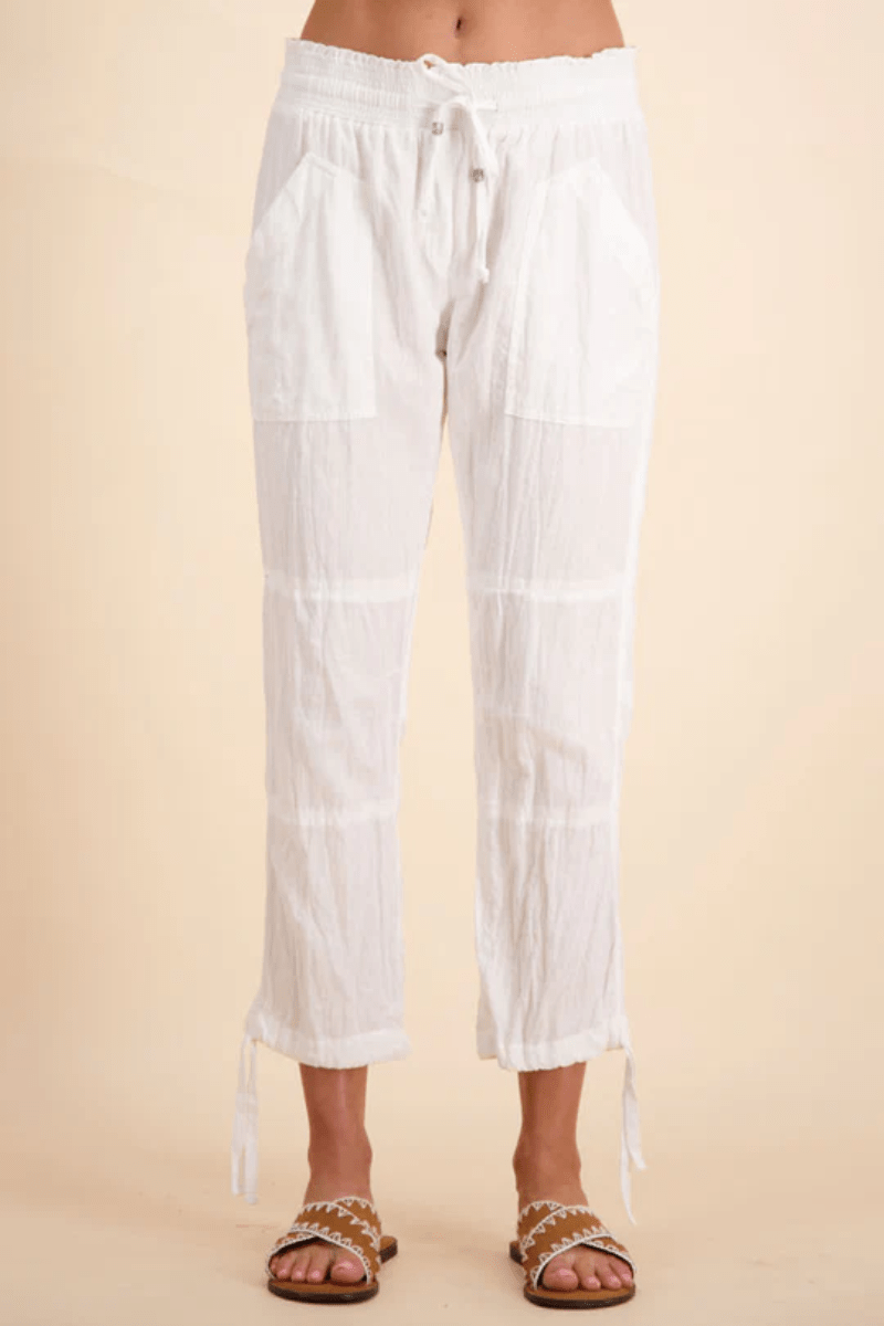 Lula Life Beach Pant White.