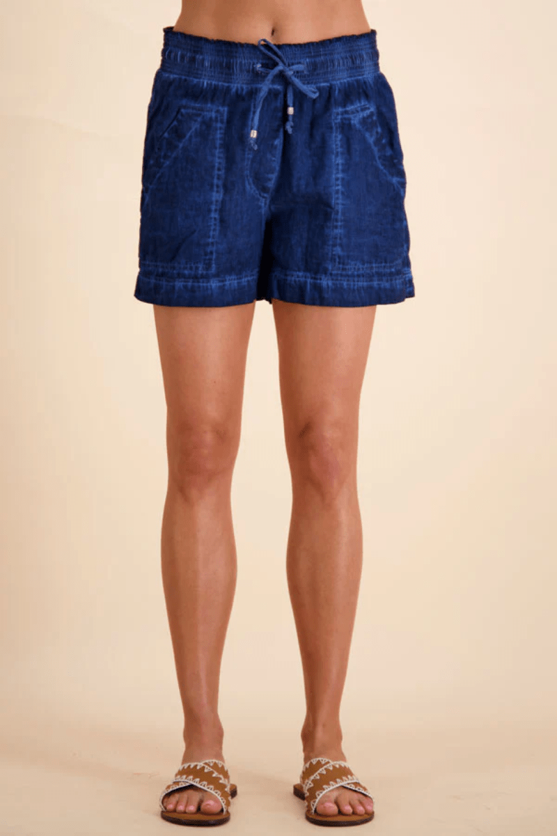 Lula Life Cotton Beach Short Navy.