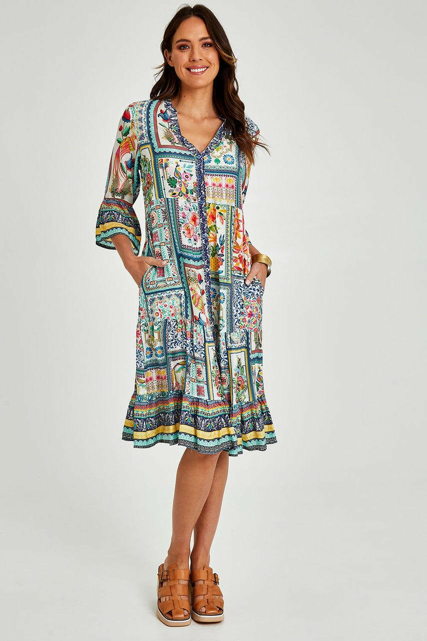 Lula Life Crawford Midi Dress.