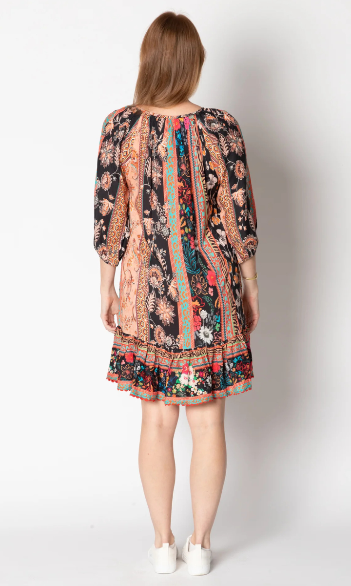 Lula Life Gisele Shirred Dress.