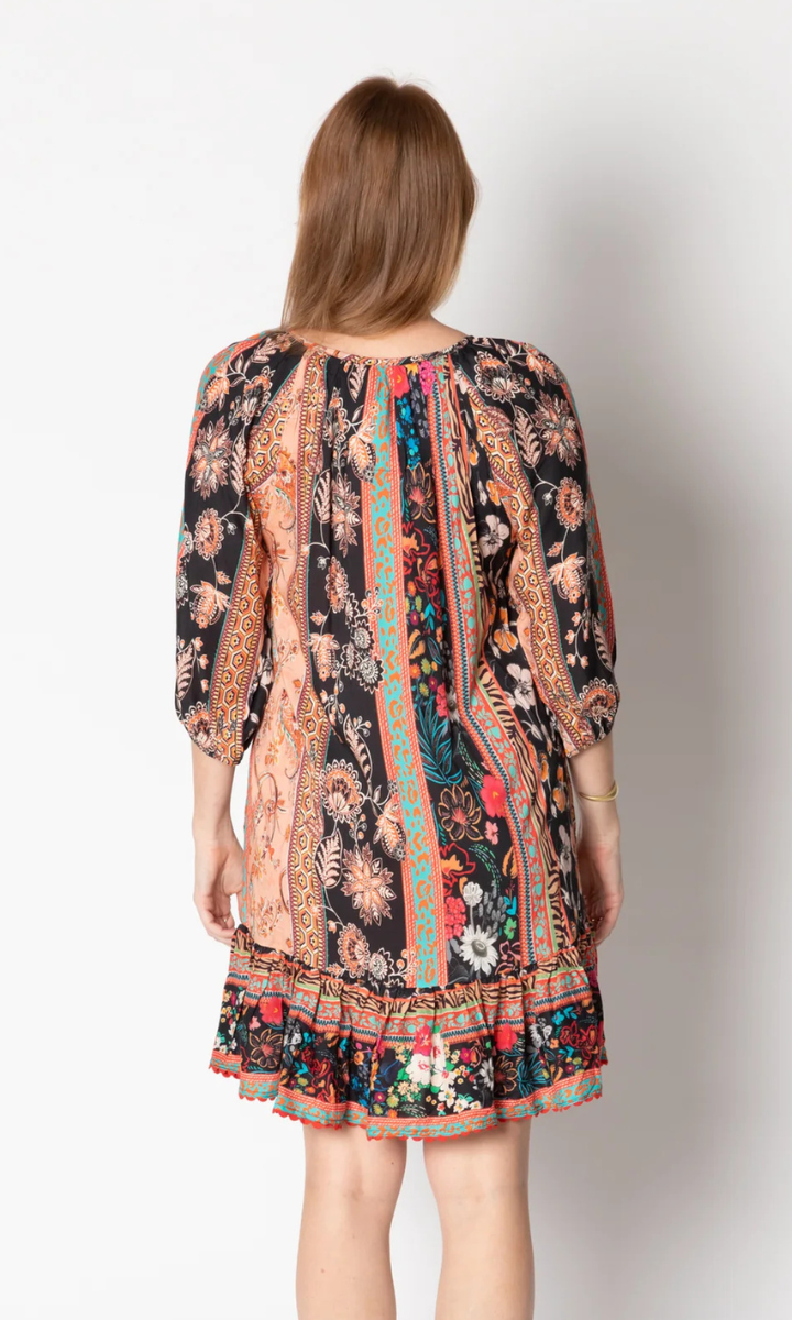 Lula Life Gisele Shirred Dress.