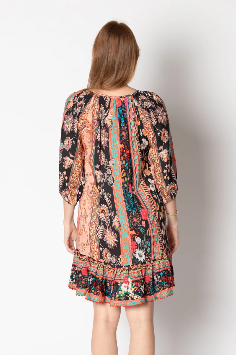 Lula Life Gisele Shirred Dress.