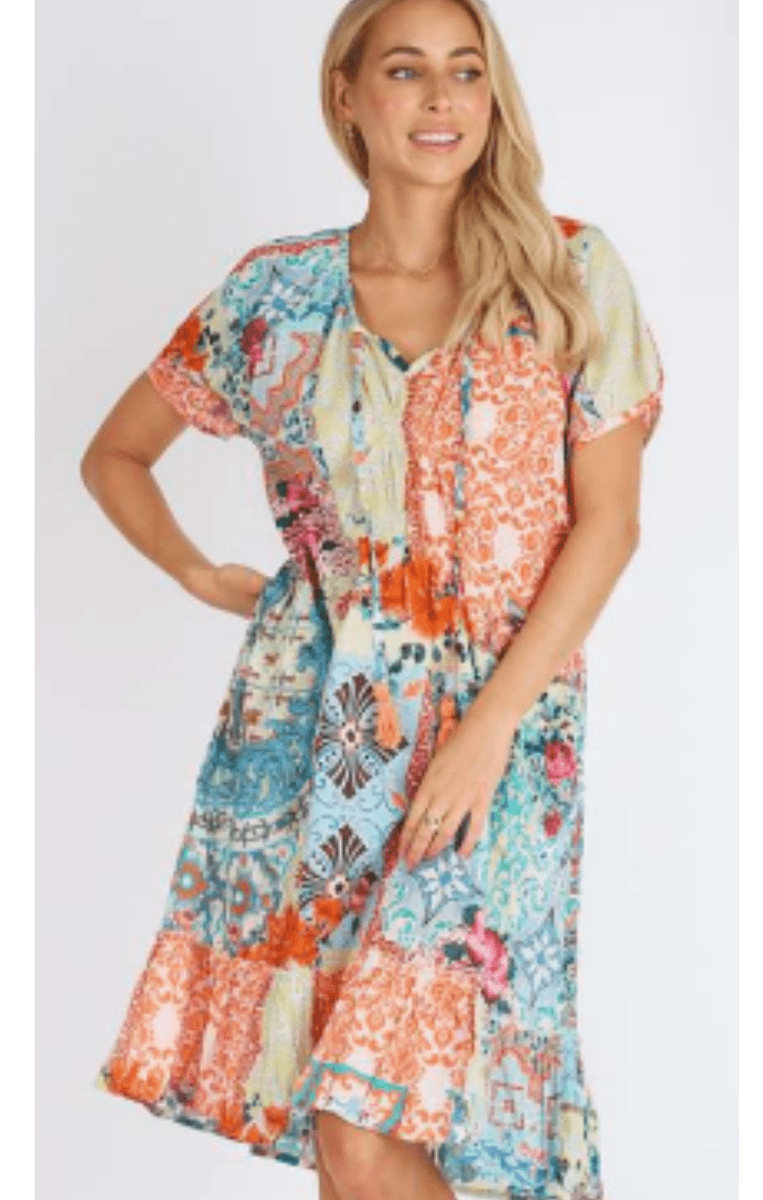 Lula Life Magella Print Dress.