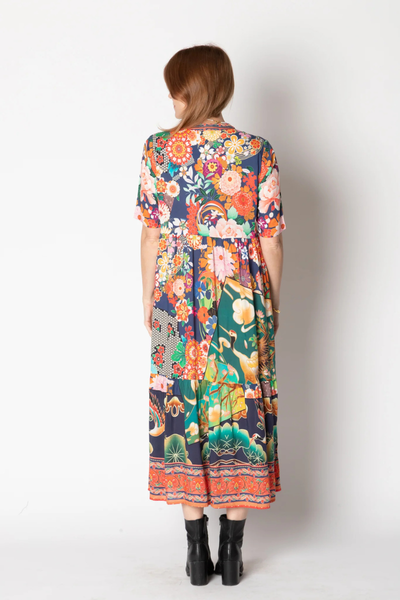 Lula Life Aiko Midi Dress.