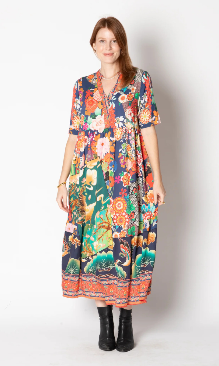 Lula Life Aiko Midi Dress.