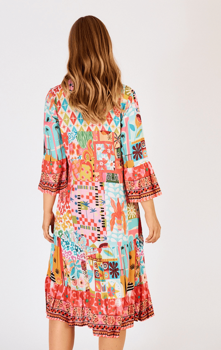 Lula Life Aliah Midi Orchid Dress.