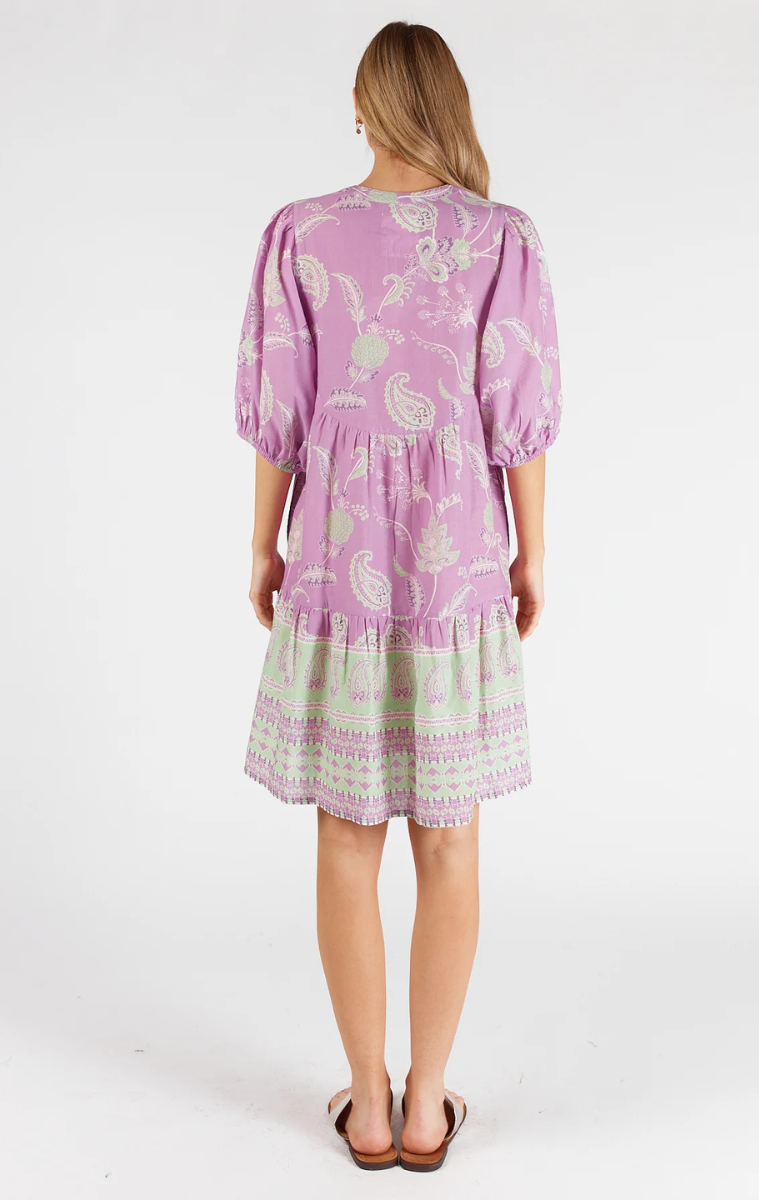 Lula Life Gianna Dress - Orchid.