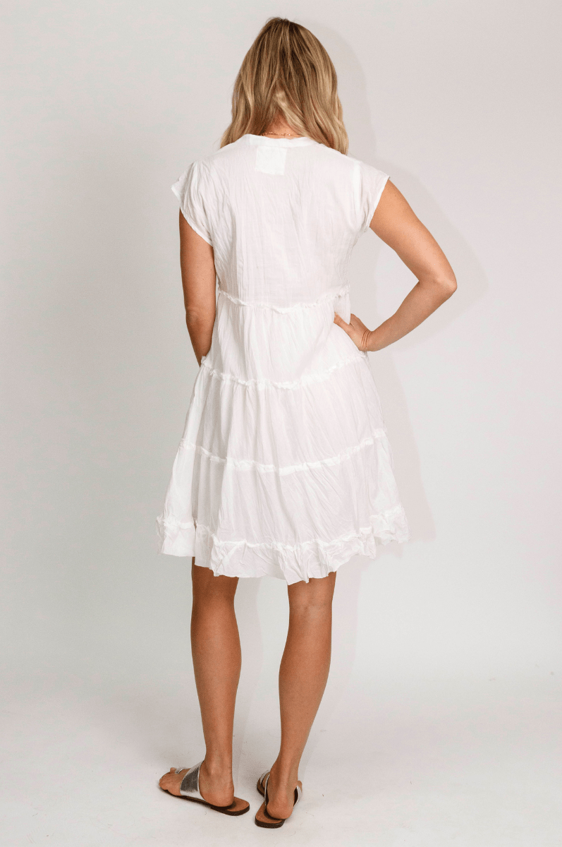 Lula Life Gwen Dress White.