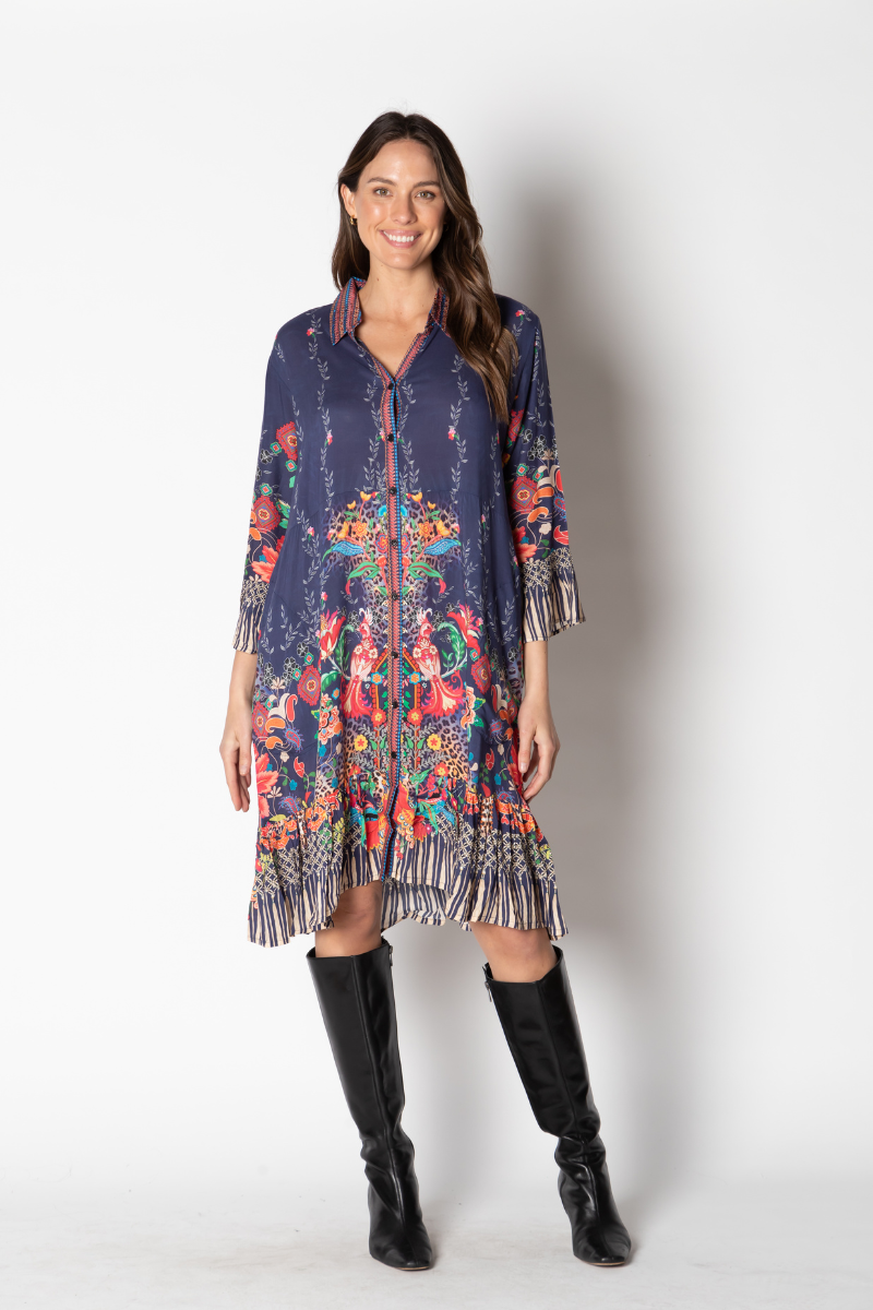 Lula Life Ximena Button Dress.