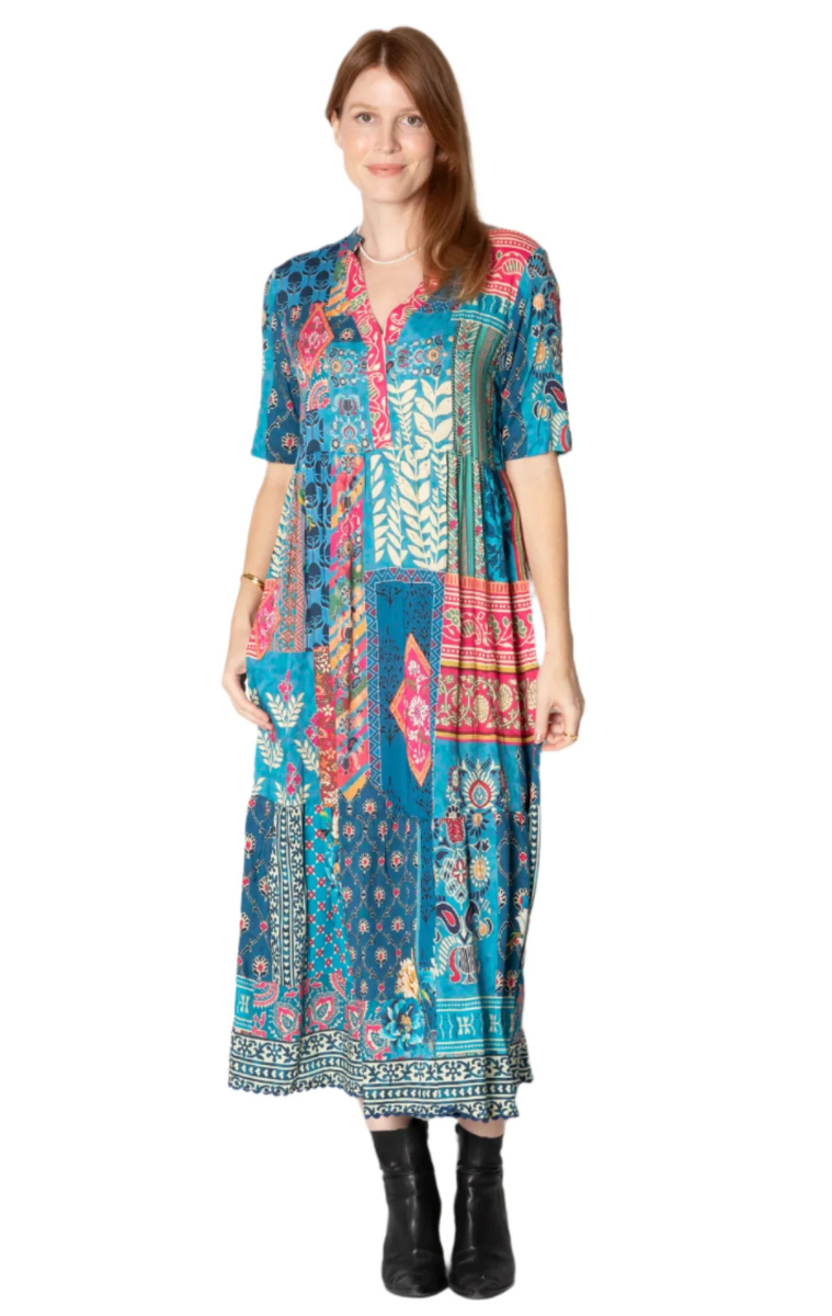 Lula Life Yolanda Midi Dress.