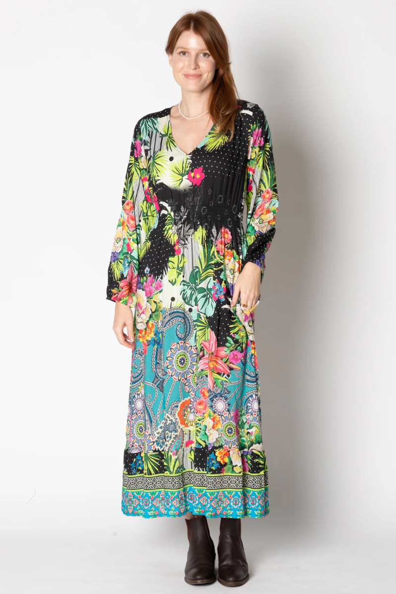 Lula Life Josephina Midi Dress.