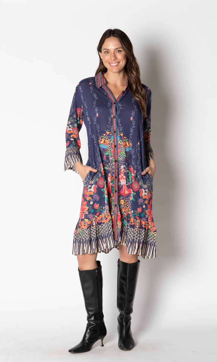 Lula Life Ximena Button Dress.