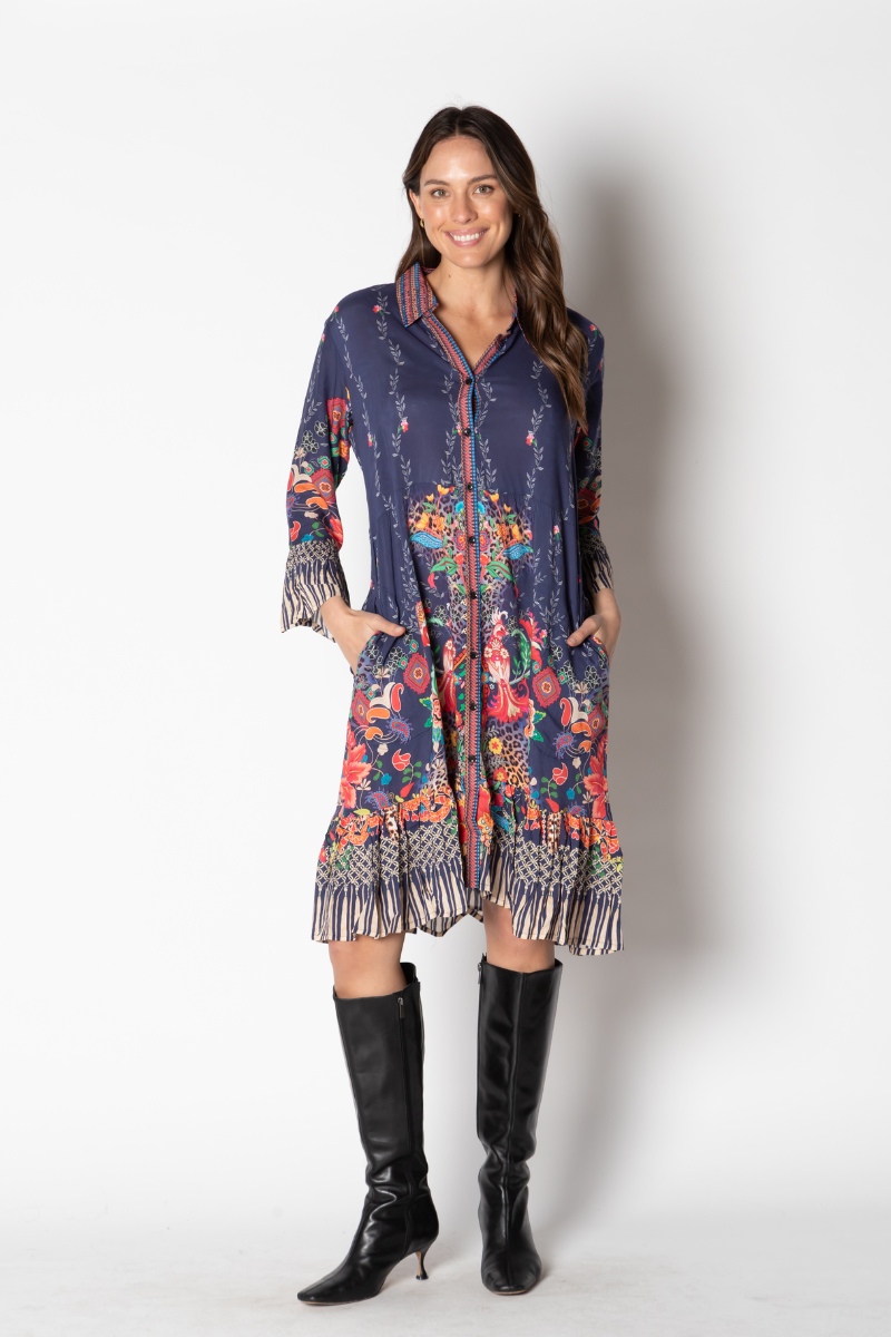 Lula Life Ximena Button Dress.