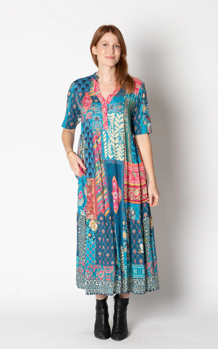 Lula Life Yolanda Midi Dress.