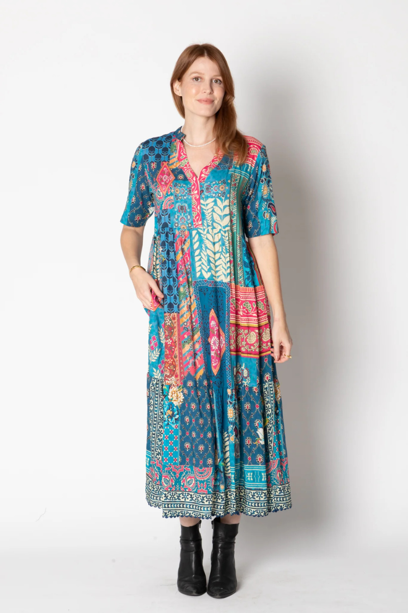 Lula Life Yolanda Midi Dress.