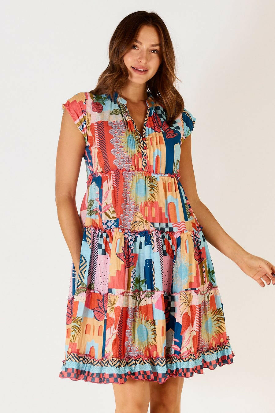 Lula Life Solaire Print Dress.