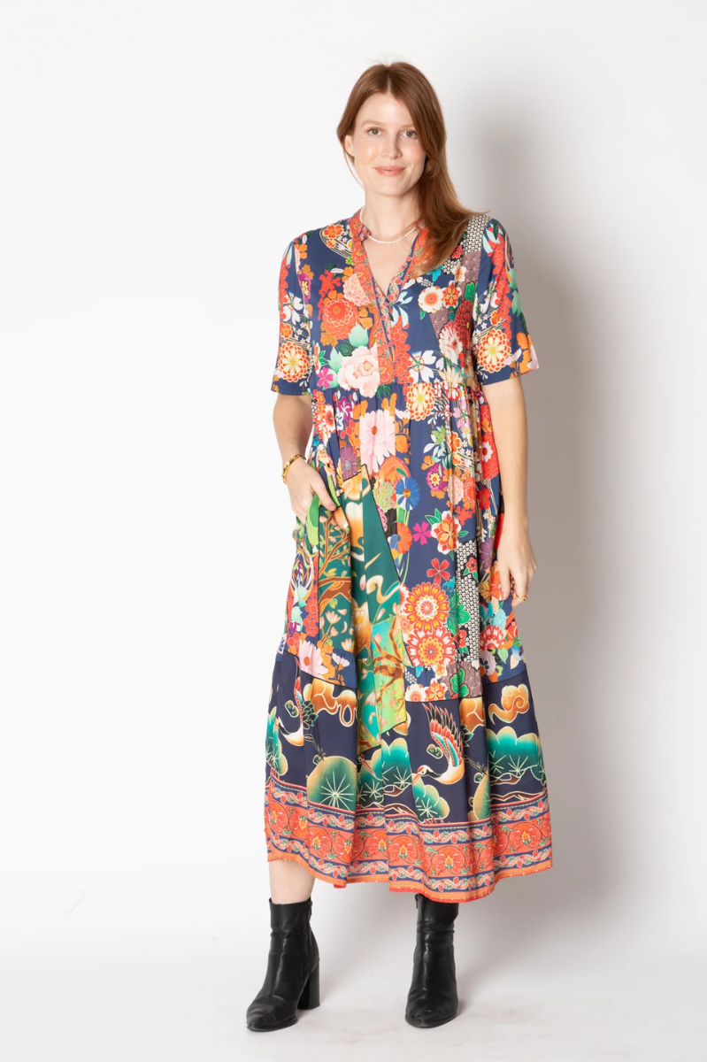 Lula Life Aiko Midi Dress.