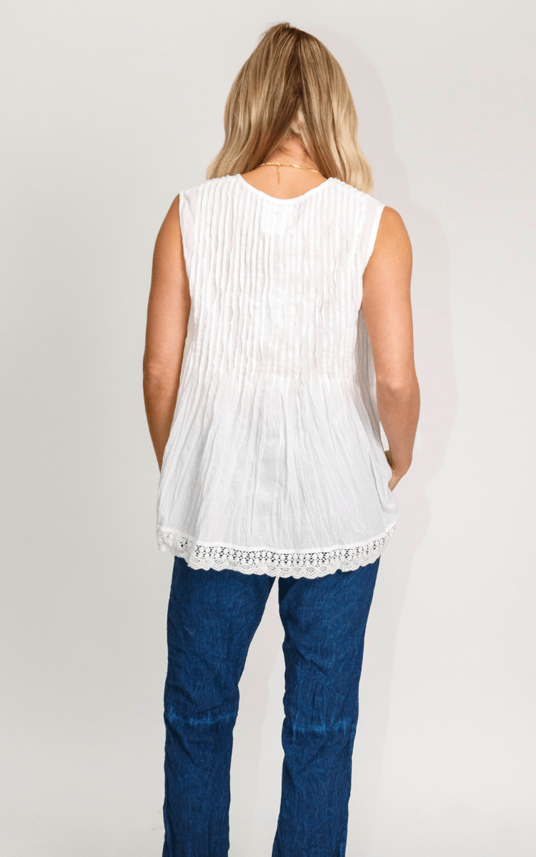 Lula Life Soho Top White.