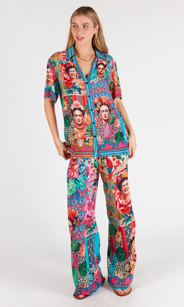 Lula Life Frida Kahlo Pant - Multi.