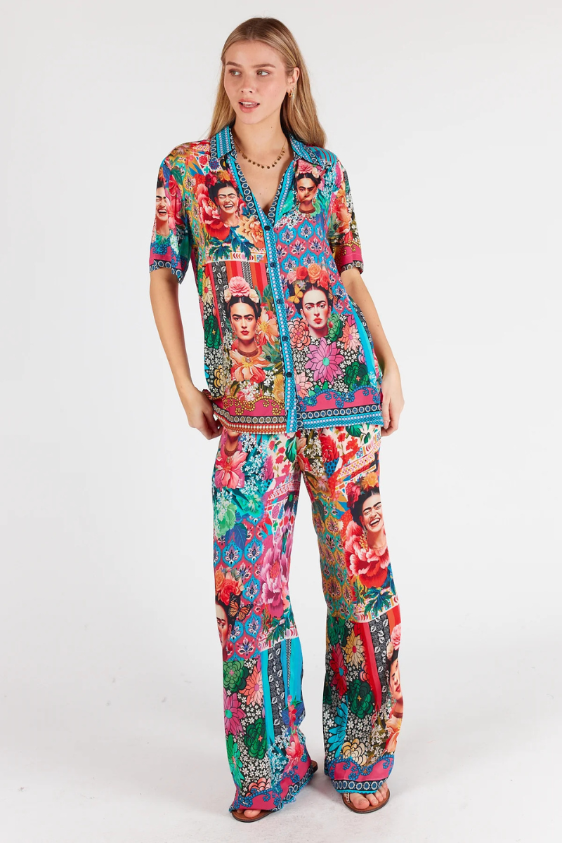 Lula Life Frida Kahlo Pant - Multi.
