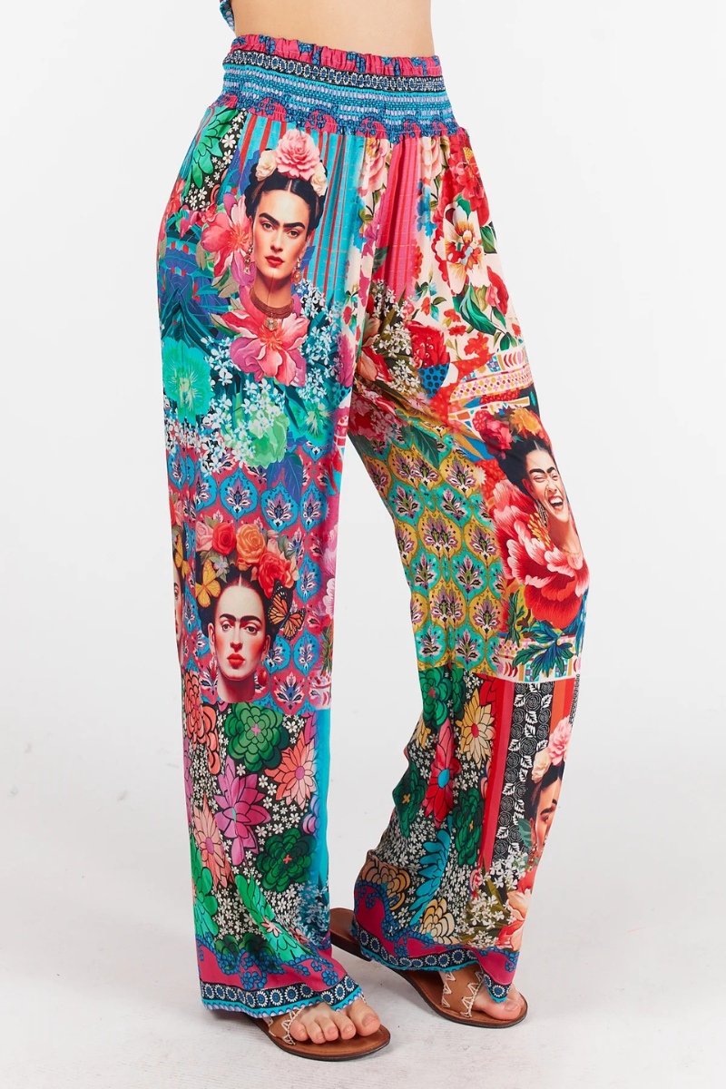Lula Life Frida Kahlo Pant - Multi.