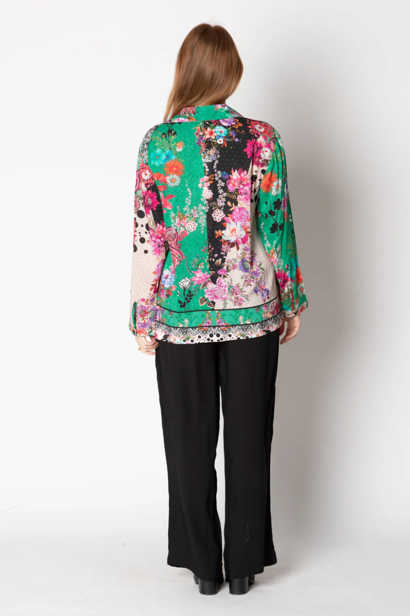 Lula Life Jacinta Shirt - Sea.