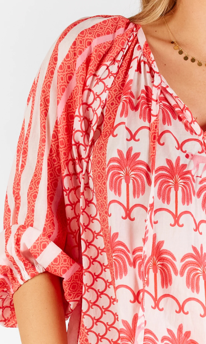 Lula Life Blakely Top - Melon.