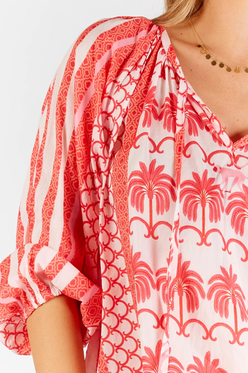 Lula Life Blakely Top - Melon.