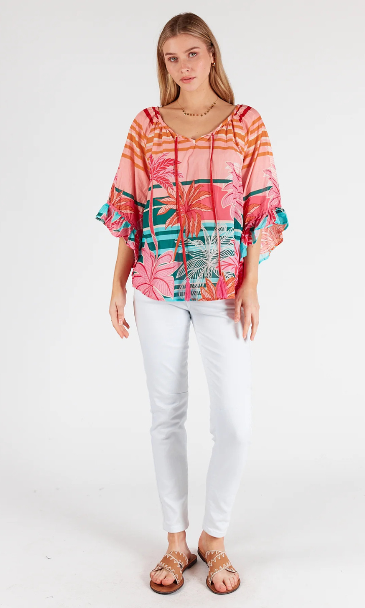 Lula Life Isla Top - Sunset.