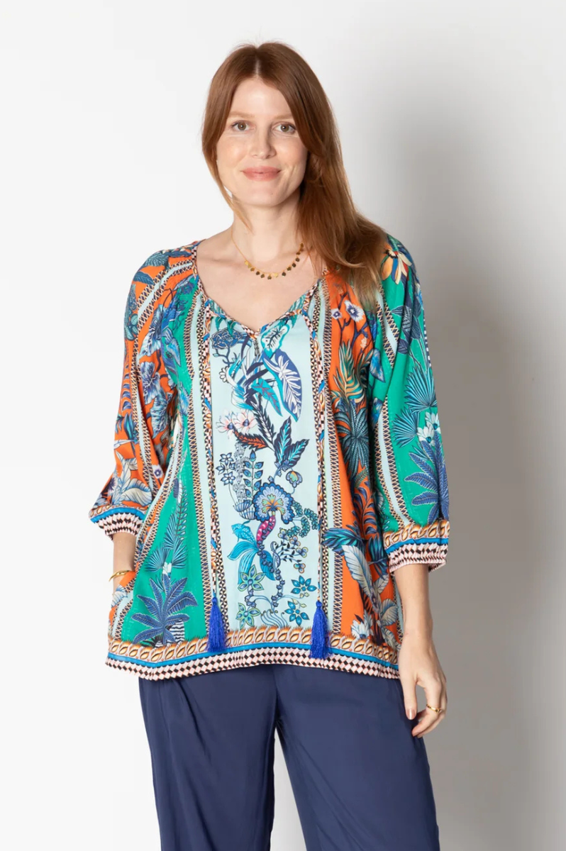 Lula Life Liliana Top - Mist.