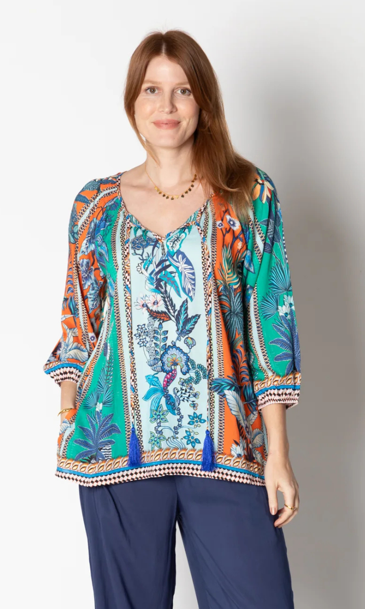 Lula Life Liliana Top - Mist.