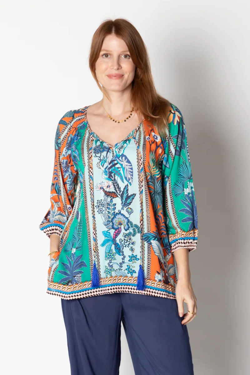 Lula Life Liliana Top - Mist.