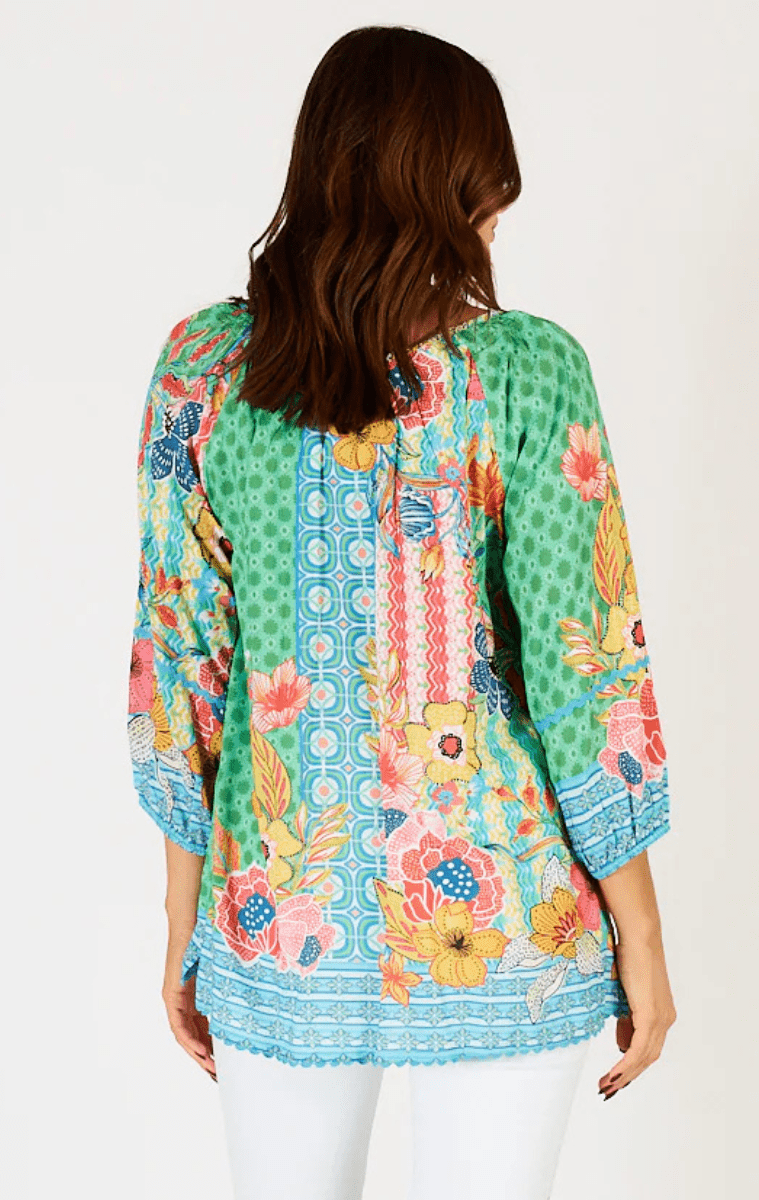 Lula Life Miranda Top Sea.