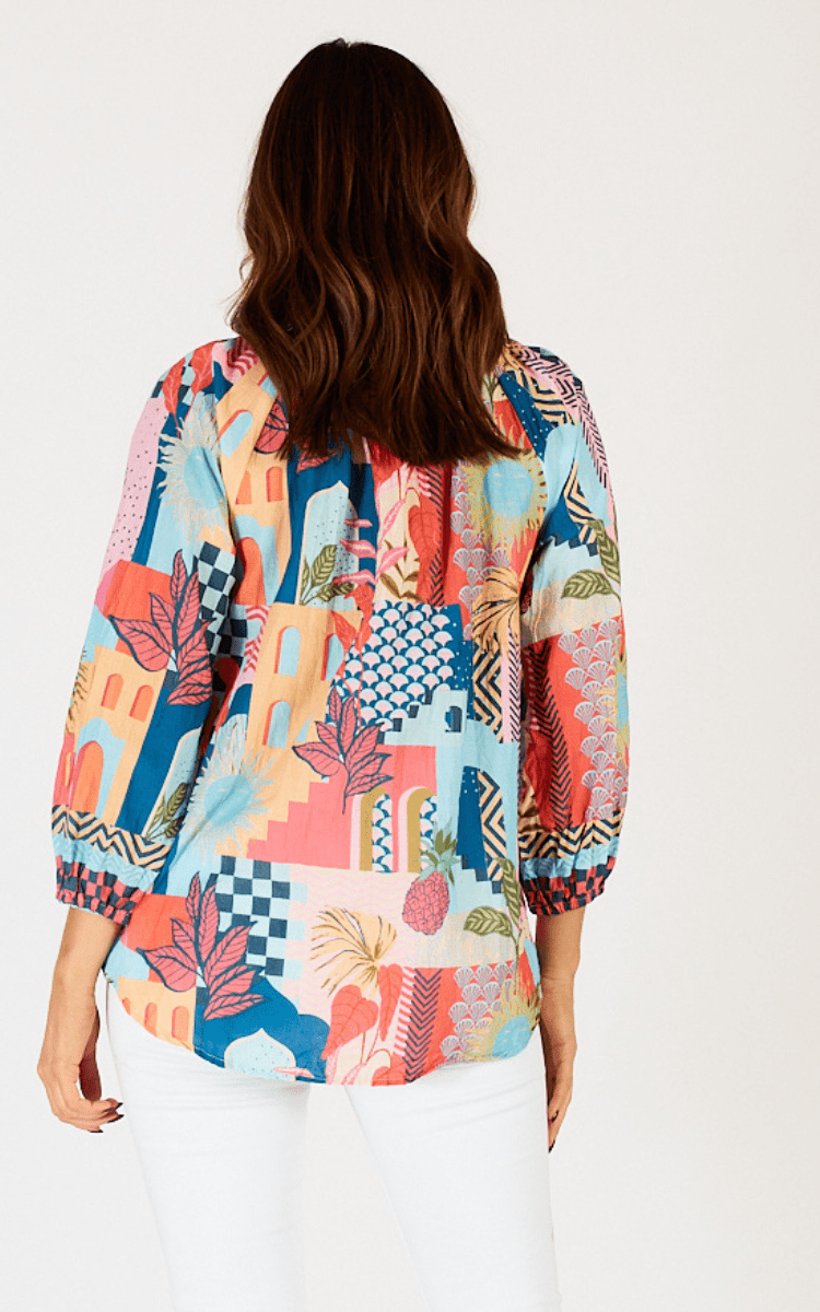 Lula Life Solaire Print Top.