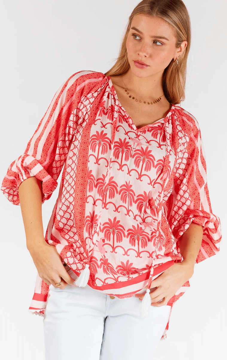 Lula Life Blakely Top - Melon.