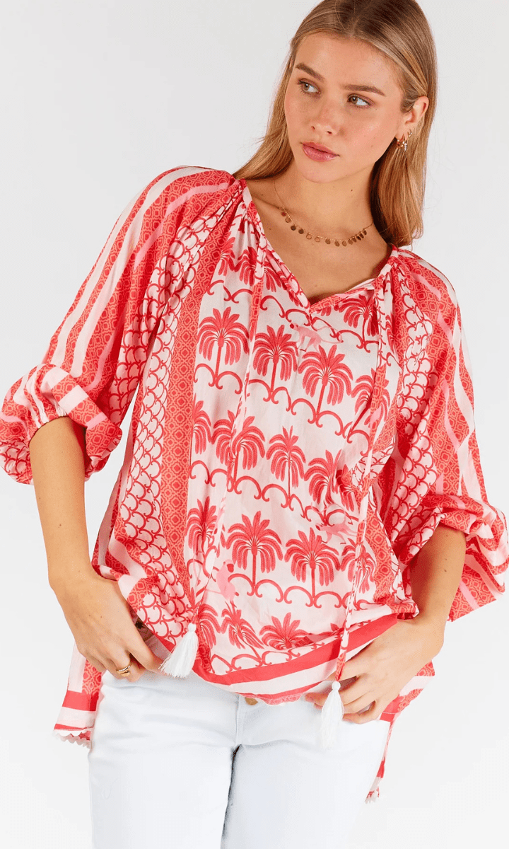 Lula Life Blakely Top - Melon.