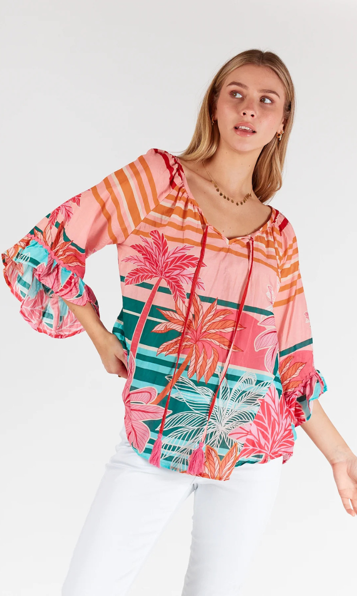 Lula Life Isla Top - Sunset.