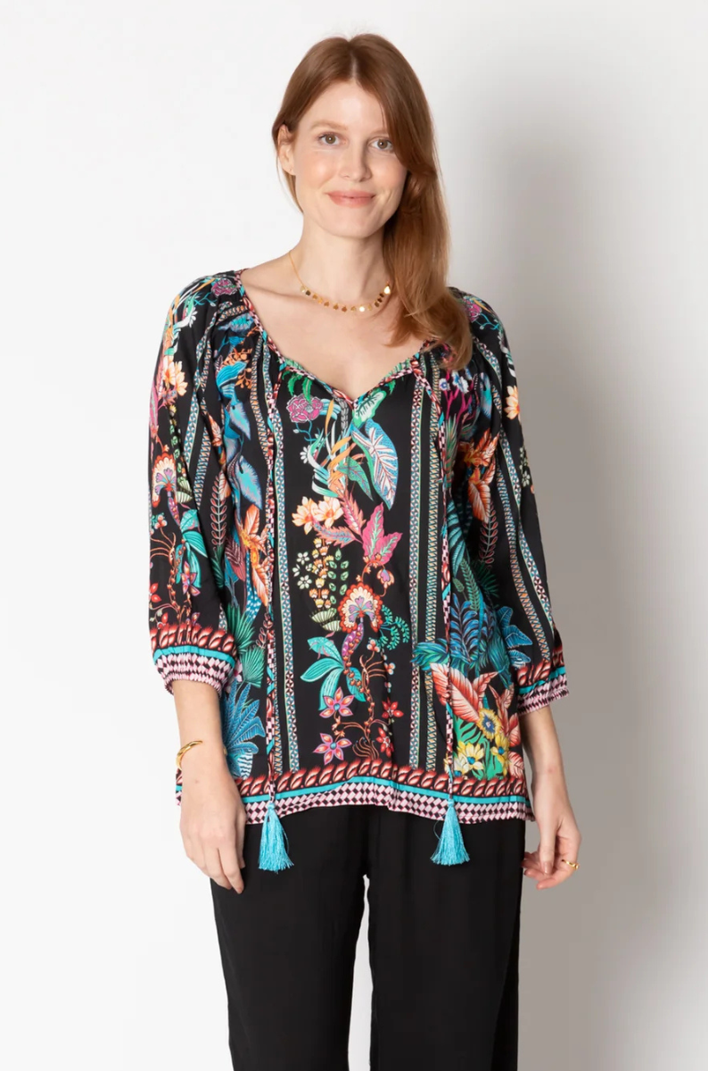 Lula Life Liliana Top - Black.