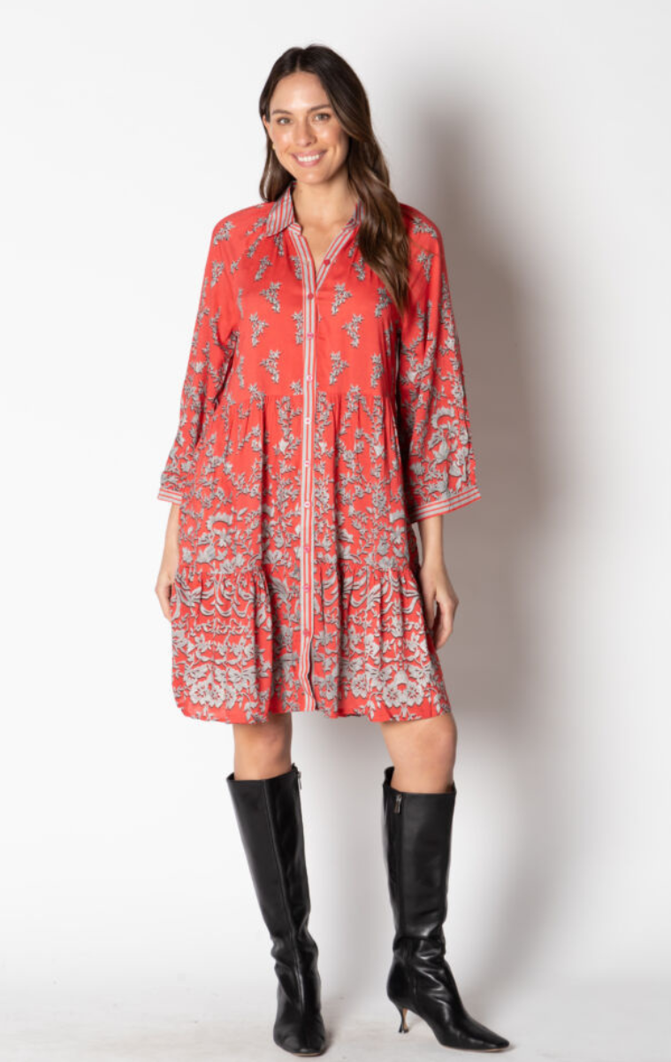 Lula Soul Almeria Dress - Red.
