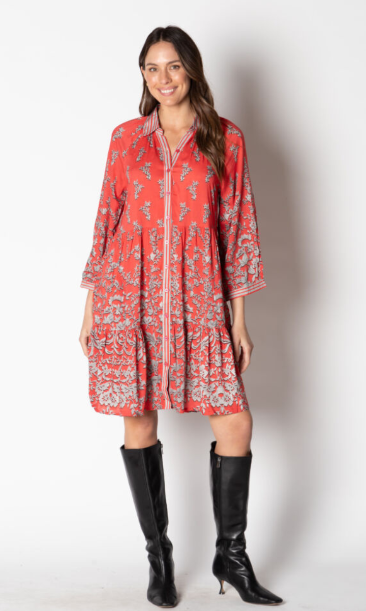 Lula Soul Almeria Dress - Red.