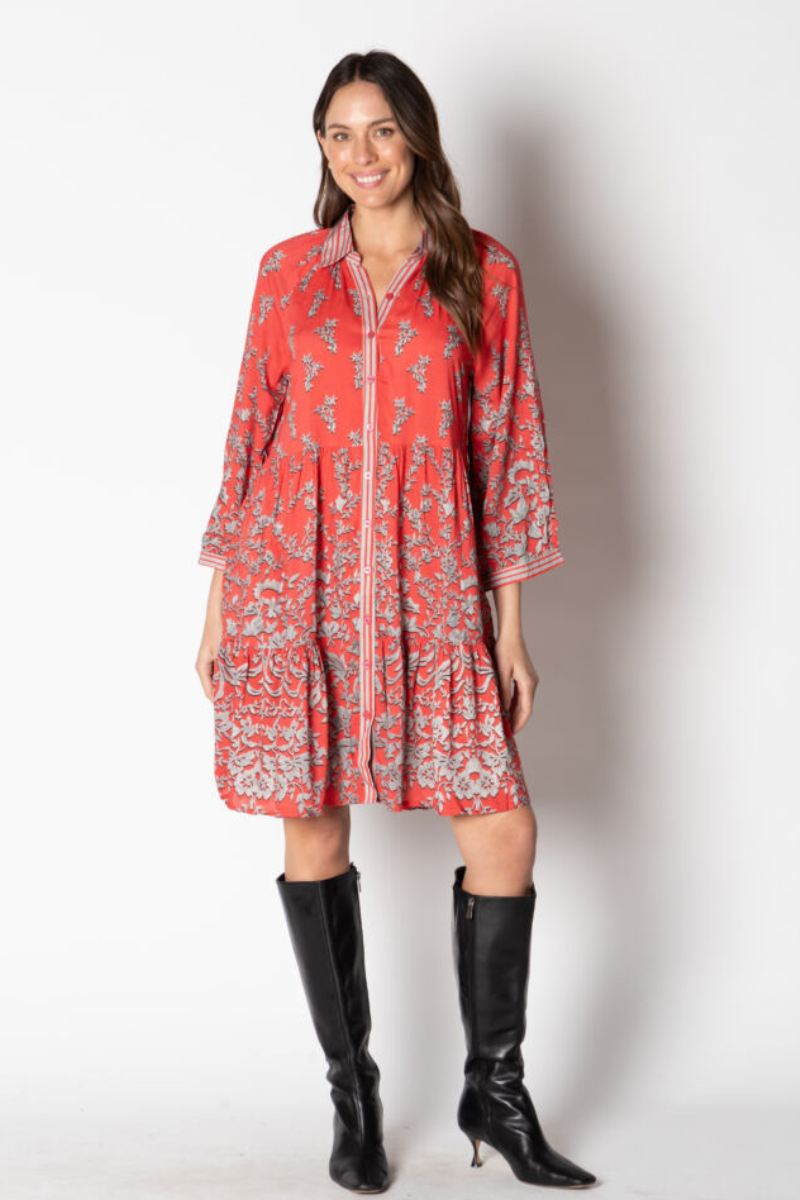 Lula Soul Almeria Dress - Red.